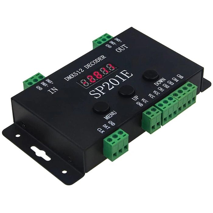 DMX512 DMX to SPI Controller Decoder