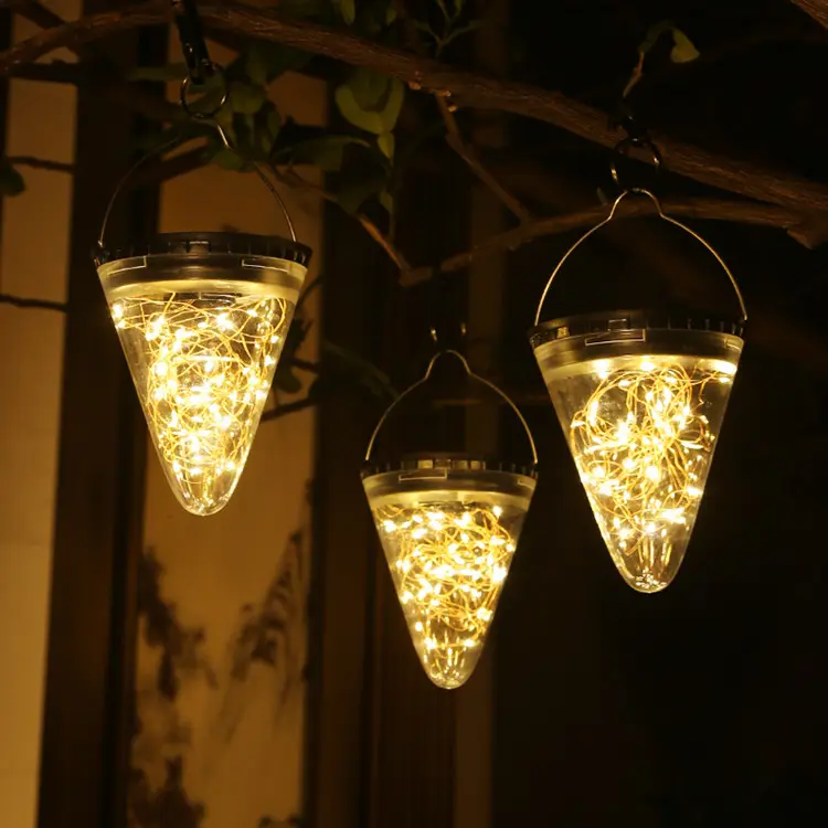 Solar pendant light